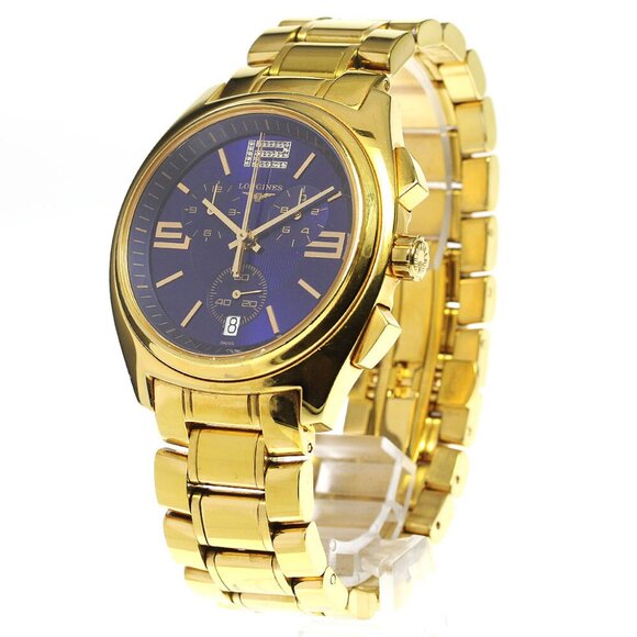 LONGINES Lungomare L3.633.2 Chronograph blue Dial Quartz Men's Watch_768238 - Picture 3 of 7